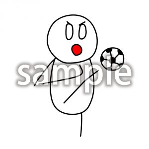 サッカー選手の画像