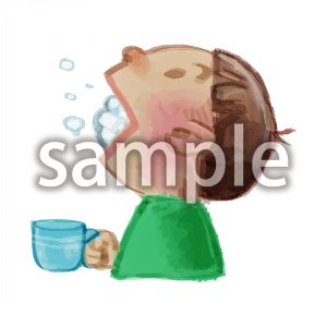 うがいをしようの画像