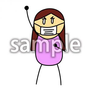 ウイルス対策2-女の人の画像