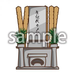 新しいお墓の画像