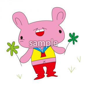 おはなうさぎちゃん1の画像