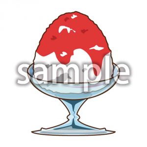 かき氷の画像