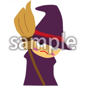 魔法使い服紫の画像