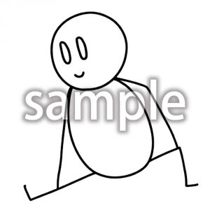 片脚屈伸の画像