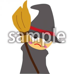 魔法使い服灰色の画像