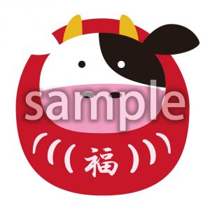だるま牛の画像