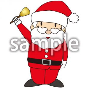 ベルとサンタクロースの画像