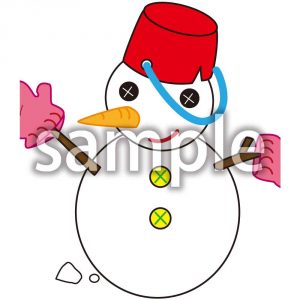 雪だるまの画像