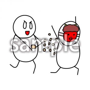 豆まき_デブ郎の画像