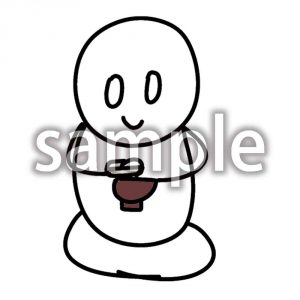 お雑煮食べるデブ郎1の画像