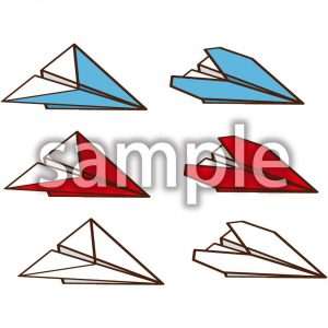紙飛行機01の画像