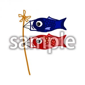 鯉のぼり01の画像