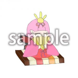 お雛様チェルの画像