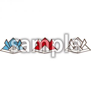 折り紙兜01の画像