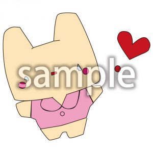 なみだうさぎちゃん　ピンクの画像