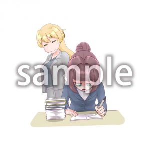 働くお姉さん05の画像