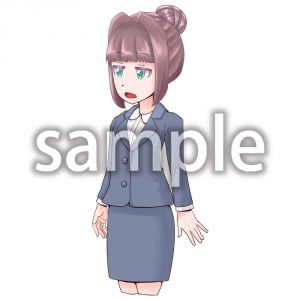 働く後輩ちゃん01の画像