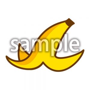 バナナの皮の画像