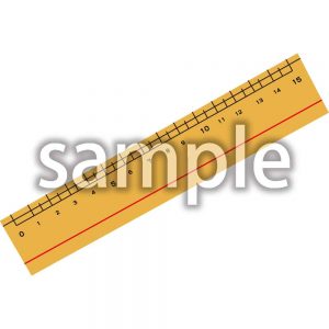 文具　ものさしの画像