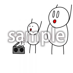 ラジオ体操の画像