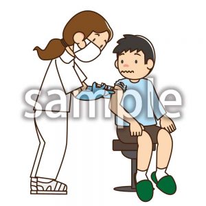 注射を打つの画像