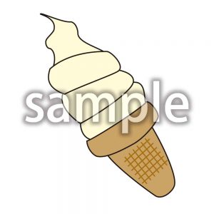 ソフトクリームの画像