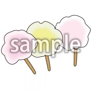 わたあめの画像