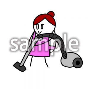 デブ郎母さんお洗濯 掃除機の画像