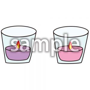 キャンドルの画像