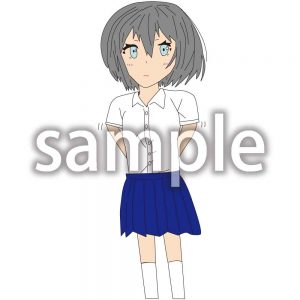 制服の女の子2の画像