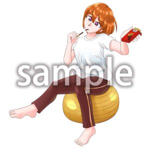 働くお姉さん26の画像