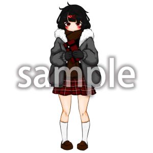 バレンタイン女の子2の画像