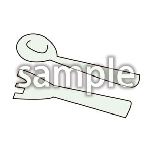 スプーン＆フォークの画像