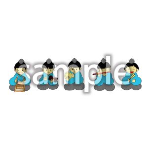 五人囃子の画像