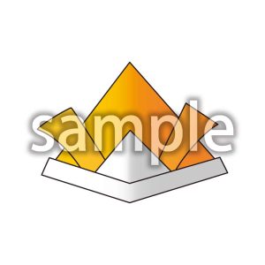兜折り紙の画像