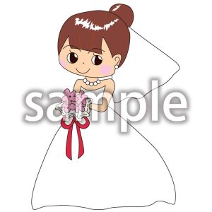 ウエディングドレスの画像
