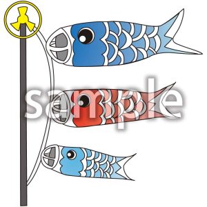 鯉のぼりの画像