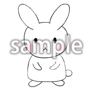 うさぎ3の画像