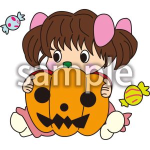 ハロウィン　女の子の画像