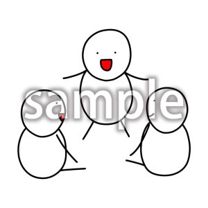 お話をするデブ助たちの画像