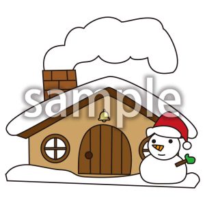 雪小屋の画像