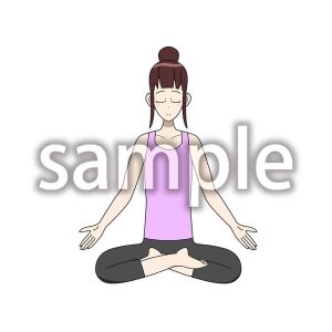 ヨガインストラクターの画像