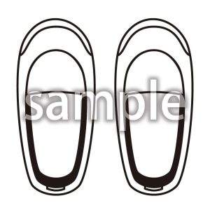 体育館シューズ_塗りありの画像