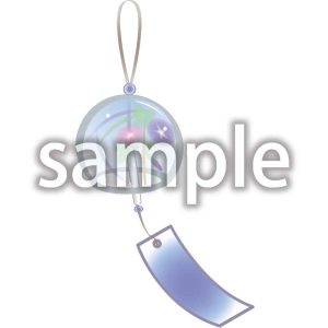 風鈴_朝顔の画像