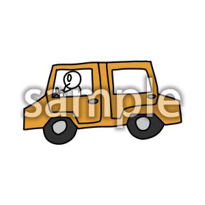 車を運転してるデブ郎の画像