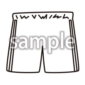体操ズボン_塗りありの画像