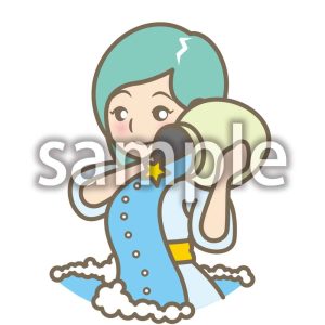 水瓶座の画像