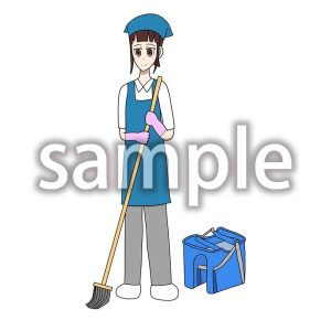 清掃員の画像