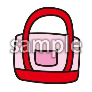 手提げかばんの画像