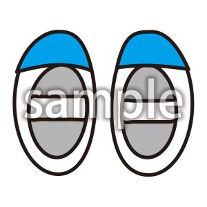 上履き　青の画像